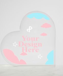 Acrylic Heart Plaque