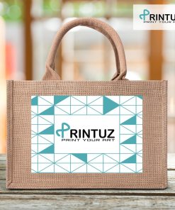 Custom Reusable Jute Burlap Tote Bags