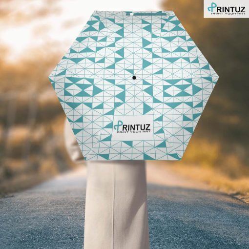 Printuz_Lightweight Manual Folding Umbrella Printing Outside