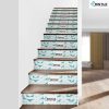 Printuz_13Pcs Stairs Stickers