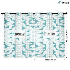 Printuz_447679_Window Curtains (2 PCS) 132X183 CM