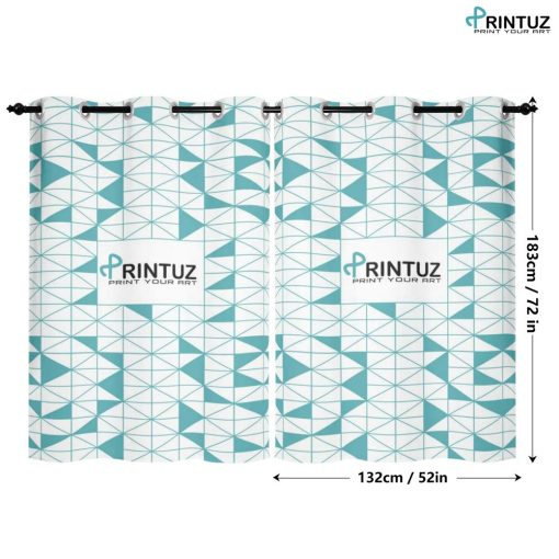 Printuz_447679_Window Curtains (2 PCS) 132X183 CM