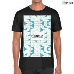 Printuz_449113_Men's Cotton Front & Back Printing T-Shirt