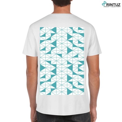 Printuz_449113_Men's Cotton Front & Back Printing T-Shirt