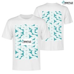 Printuz_449113_Men's Cotton Front & Back Printing T-Shirt