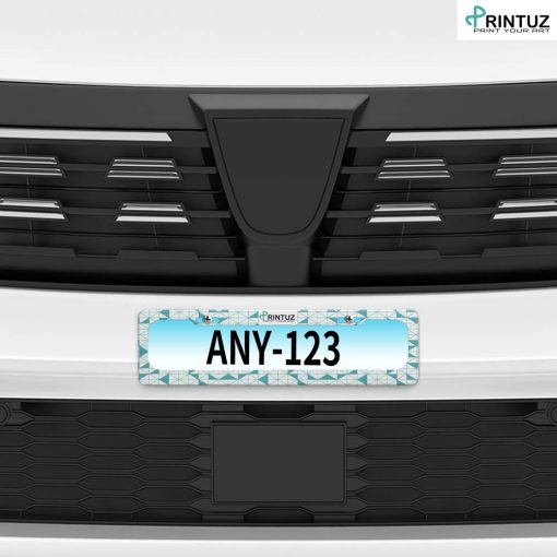 Printuz_449159_S Size Australia License Plate Frame