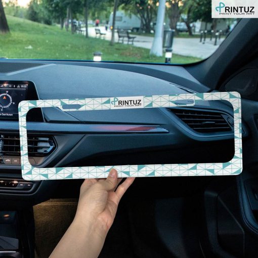 Printuz_450178_L Size Australia License Plate Frame