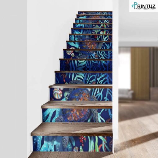 Printuz_13Pcs Stairs Stickers