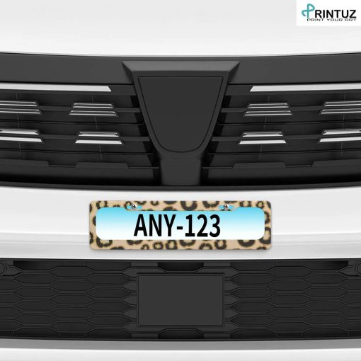 Printuz_449159_S Size Australia License Plate Frame