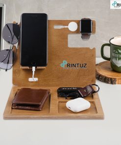 Printuz_New Style Docking Station_Golden Oak