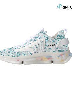 White Air Heel React Running Shoes