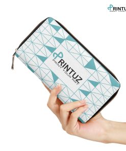 PU Leather Zipper Wallet