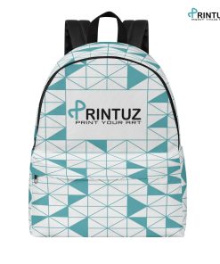 Printed + Embroidered New Canvas Backpack