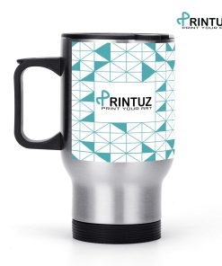 Stainless Steel Travel Coffee Mug (14 oz)