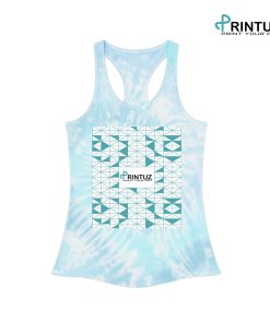 Colortone-Tie Dye Racerback Tank Top-3400