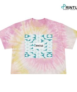Colortone-Women's Tie-Dye Crop Tee-1050