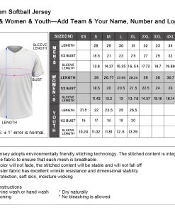Football Jersey size