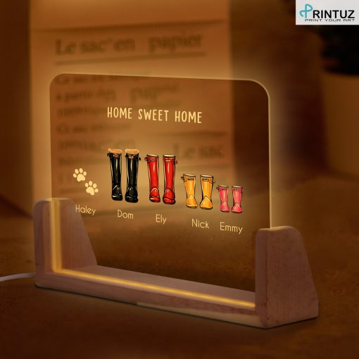 Printuz_Desk Name Plate Night Light