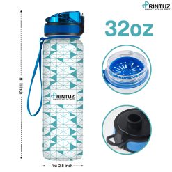 Printuz_32oz Water Tracker Bottle