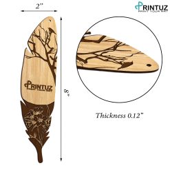 Printuz_Wooden Bookmark