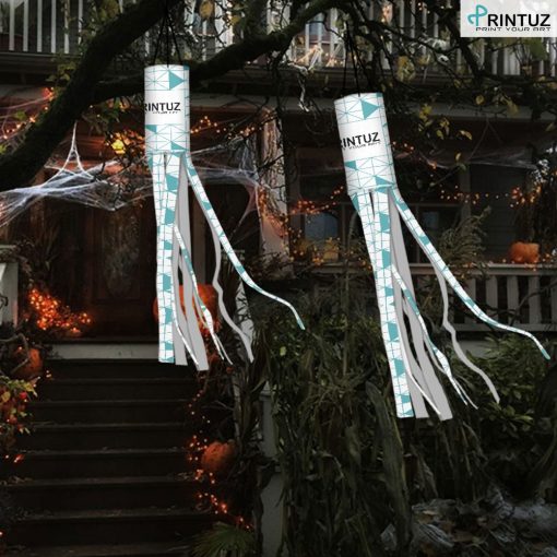 Hd Printuz_2 Pcs Halloween Windsock