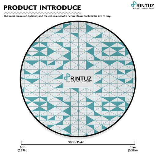 Hd Printuz_Round floor pad