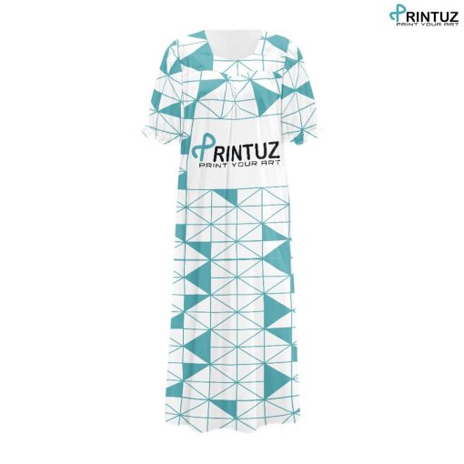 Hd Printuz_Puff sleeve dress