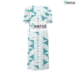 Hd Printuz_Puff sleeve dress