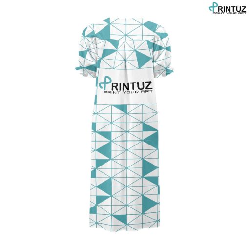 Hd Printuz_Puff sleeve dress