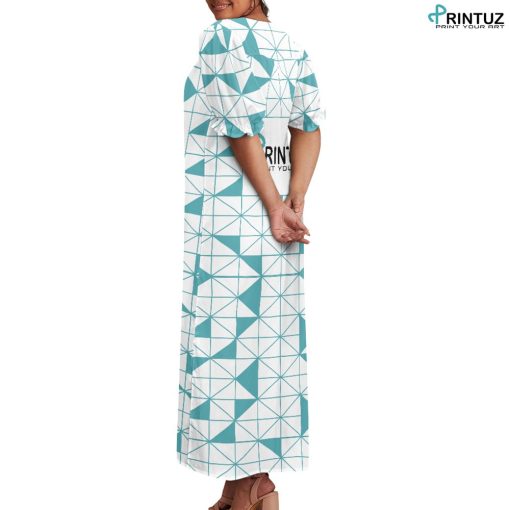 Hd Printuz_Puff sleeve dress