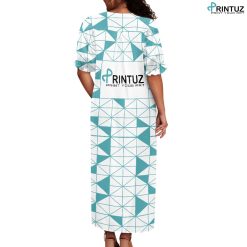 Hd Printuz_Puff sleeve dress