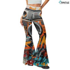 Hd Printuz_Yoga flared pants