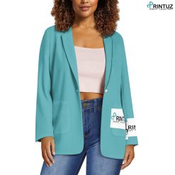 Hd Printuz_Ladies casual blazer