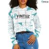 Hd Printuz_Women's Midriff-Baring Sweatshirt