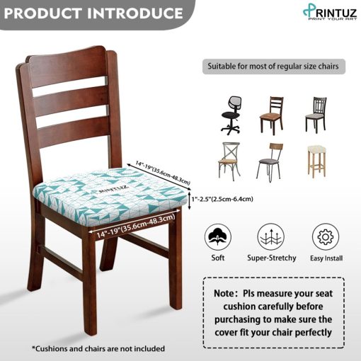 Hd Printuz_Square Chair Cushion Cover