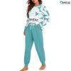 Hd Printuz_Women's Drawstring Pajamas Set