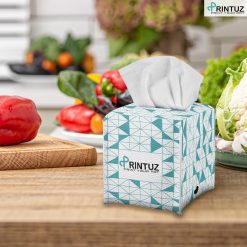 Hd Printuz_Leather square tissue box holder