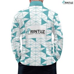 Hd Printuz_Long Sleeve Polo Collar Shirt