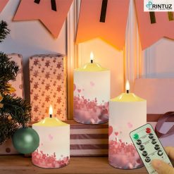 Hd Printuz_Bullet candles (set of 3)