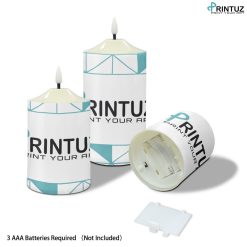 Hd Printuz_Bullet candles (set of 3)