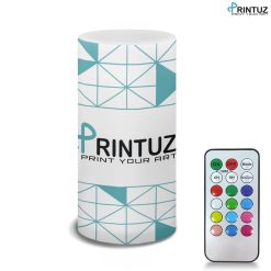 Hd Printuz_Single 6 inch remote control candle