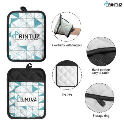 Hd Printuz_Pot Holders with Pocket(2 piece)