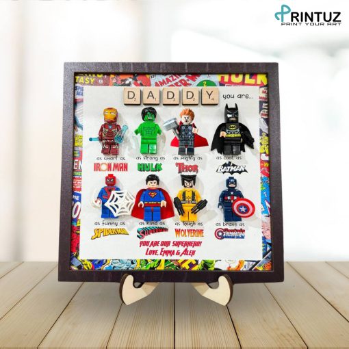 Hd Printuz_Figure superhero frame