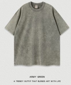 Printuz Wax Color Short Sleeved Tshirt