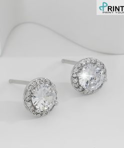 Simple round earrings