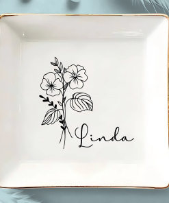 Square Ceramic Ring Plate