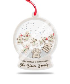 5 Layered Christmas Shaker Ornament