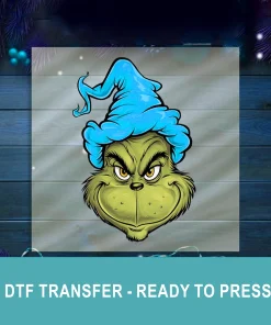 DTF Transfer, Press Iron-On