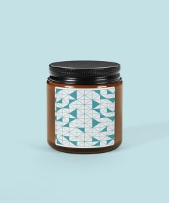 Scented Soy Candle (Multi-Size, Amber Jar)